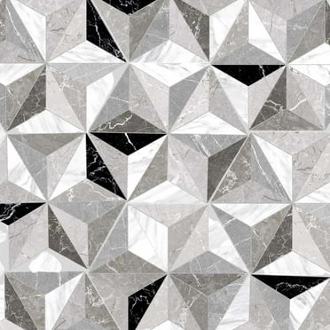 The Tile Life Osiris 8x9 Grey Porcelain Floor and Wall Tile - Case of 24 (9.04 Sq. ft.)