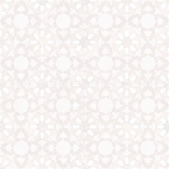 The Tile Life Pageant Blanco 4" x 4" Matte Porcelain Tile Sample