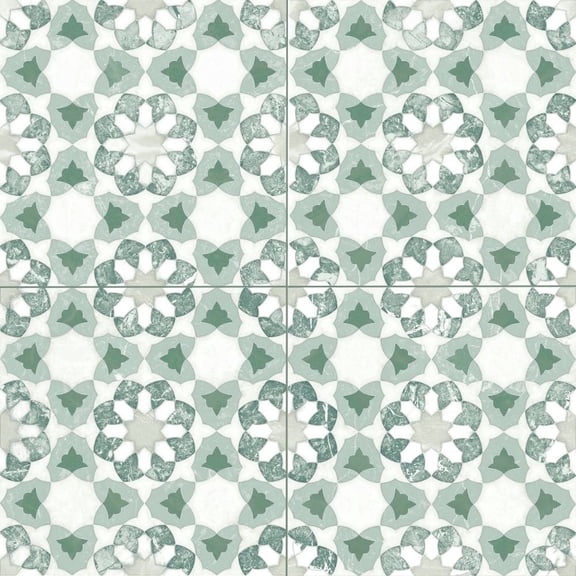 The Tile Life Pageant Verde 4" x 4" Matte Porcelain Tile Sample