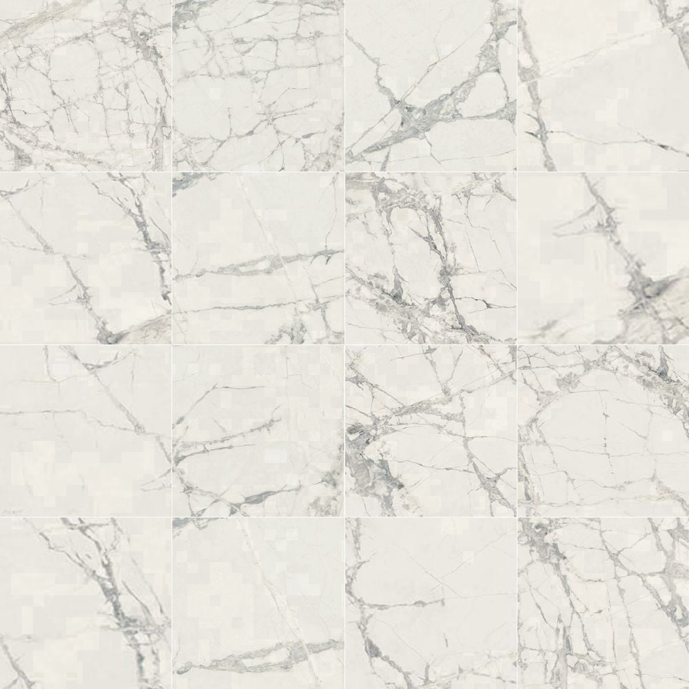 The Tile Life Penthouse 2" x 2" Mountain Treasure Matte Porcelain Mosaic Floor and Wall Tile Case of 9