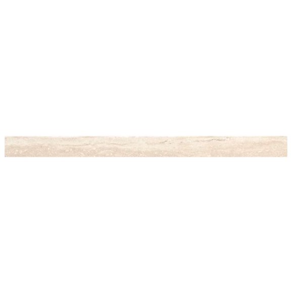 The Tile Life Porto 2" x 24" Travertine Matte Porcelain Bullnose Tile