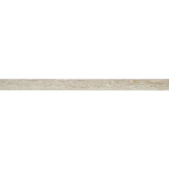 The Tile Life Porto Travertine 2" x 24" Porcelain Bullnose Tile Trim - 1 Piece