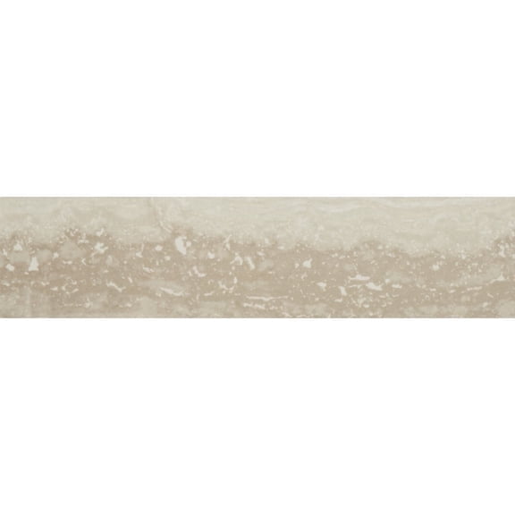 The Tile Life Porto 3" x 4" Travertine Glossy Porcelain Tile Sample, 1 Piece