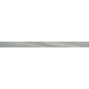 The Tile Life Porto Alaska Gray Glossy Porcelain Bullnose Tile Trim, 2 x 24 in, 1-Piece