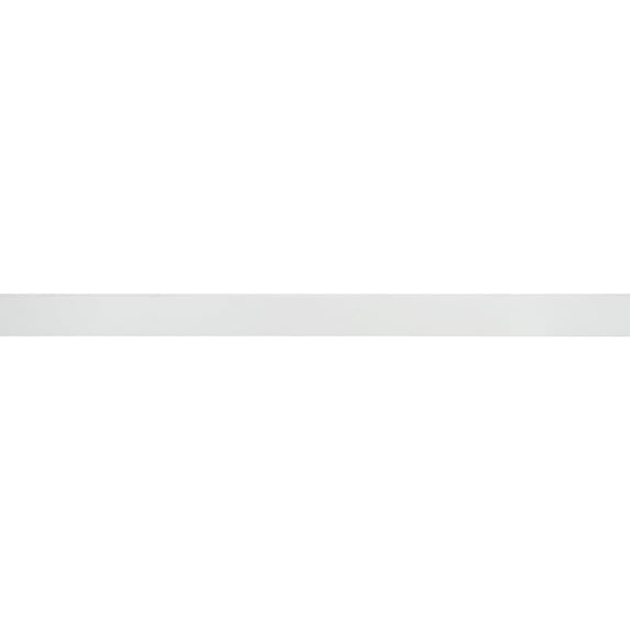 The Tile Life Porto Dolomite Glossy Porcelain Bullnose Tile Trim, 2 x 24 in, 1-Piece