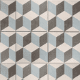 thumbnail image 1 of The Tile Life Prism 9" x 9" Gray Matte Porcelain Tile Sample, 1 Piece, 1 of 9