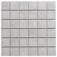 thumbnail image 1 of The Tile Life Quell Gray Porcelain Grid Mosaic Tile - 12 x 12 in. - Matte - 4-Piece - Floor, Wall, Backsplash, 1 of 7