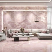 The Tile Life Riptide Rose Porcelain Floor and Wall Tile, 4" x 4" Sample, 1-Piece