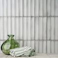 thumbnail image 1 of The Tile Life Sakura Fluted 4.5" x 4.5" Snow Porcelain Tile Sample, 1 Piece, 1 of 11