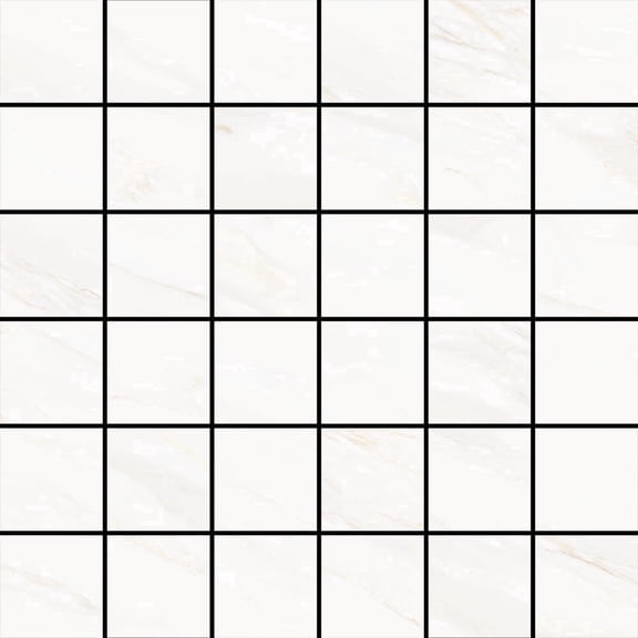 The Tile Life Savannah 4" x 4" Calacatta Gold Satin Porcelain Tile Sample, 1 Piece