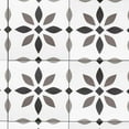 thumbnail image 1 of The Tile Life Snowflakes Gris Matte Porcelain Floor & Wall Tile, 8.7 x 8.7 in, 1-Piece Sample, 1 of 4