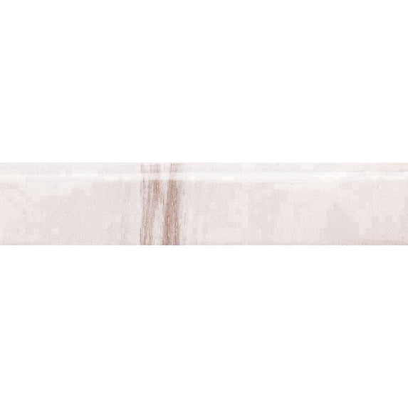 The Tile Life Soho 2" x 10" Greige Ceramic Bullnose Tile
