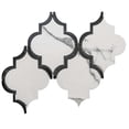 thumbnail image 1 of The Tile Life Stately Lantern Calacatta 9" x 14" Porcelain Mosaic Backsplash Wall Tile - Case of 6, 1 of 13