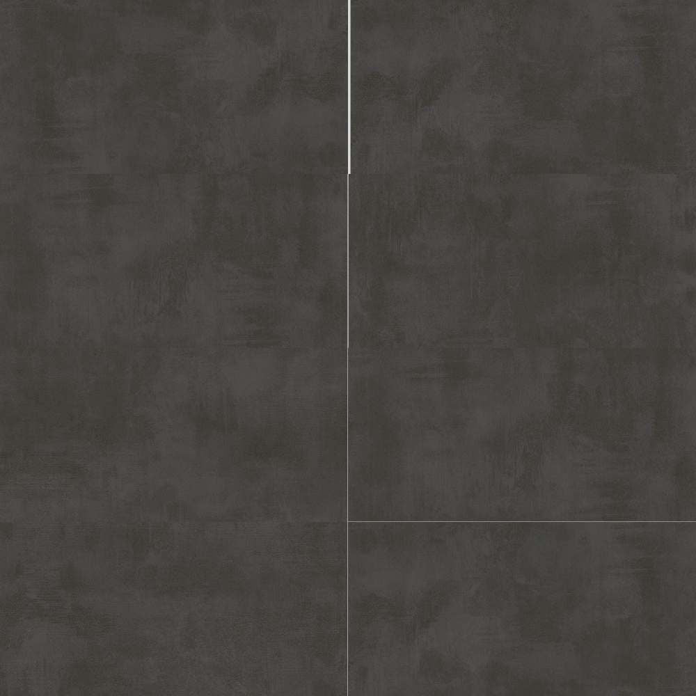 The Tile Life Studio Negro 12" x 24" Porcelain Concrete Look Floor and Wall Tile - 4x4 Sample