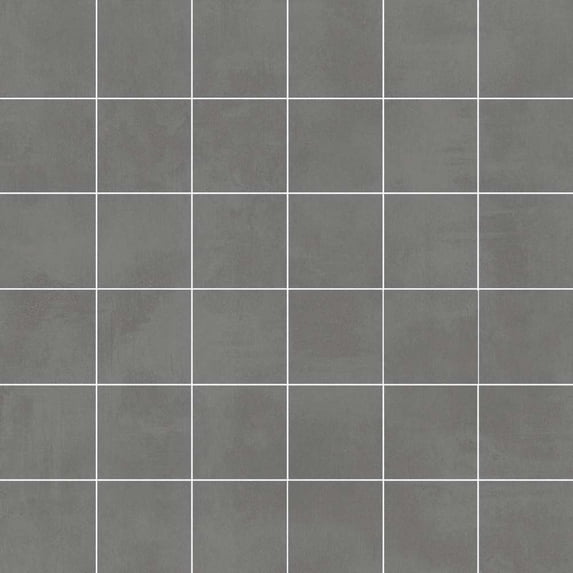 The Tile Life Studio Gris 2" x 2" Matte Porcelain Mosaic Floor and Wall Tile (1 Sq. ft./Sheet)