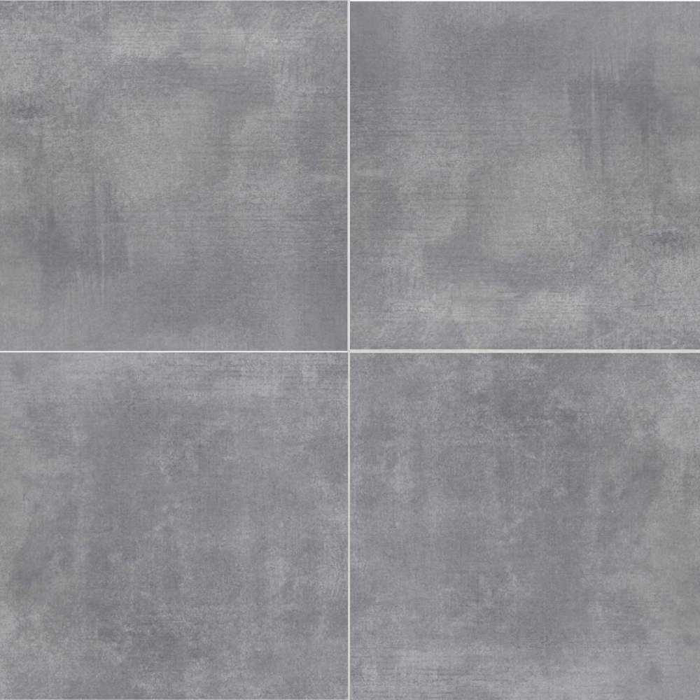 The Tile Life Studio Gris 24" x 24" Porcelain Concrete Look Floor and Wall Tile - Case of 4