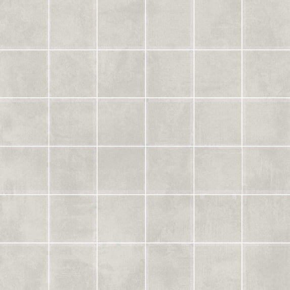 The Tile Life Studio 4" x 4" Blanco Matte Porcelain Mosaic Tile Sample 1 Piece