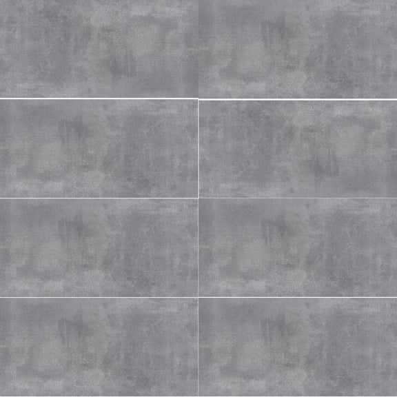 The Tile Life Studio 4" x 4" Gris Matte Porcelain Floor and Wall Tile Sample 1-Piece