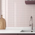 thumbnail image 1 of The Tile Life Subway Art 2" x 8" Pink Stony Glossy Ceramic Tile Sample 1 Piece, 1 of 9
