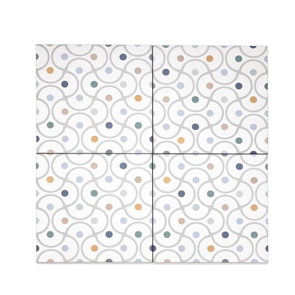 The Tile Life Summertime 8" x 8" Lyons Matte Porcelain Tile Sample, 1 Piece