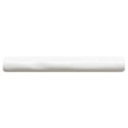 thumbnail image 1 of The Tile Life Talavera 1" x 6" White Handmolded Look Glossy Ceramic Pencil Liner, 1 of 4
