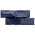 thumbnail image 1 of The Tile Life Talavera Cobalt Glossy Ceramic Subway Wall Tile, 3 x 6 in, 44-Piece, 1 of 9