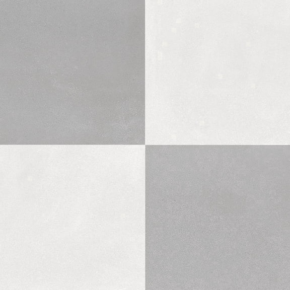 The Tile Life Terrazzo 2.0 4" x 4" Checkerboard #4 Matte Porcelain Tile Sample