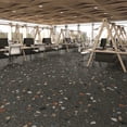 thumbnail image 1 of The Tile Life Terrazzo 24" x 24" Black Multi Matte Porcelain Floor and Wall Tile, Case of 4, 1 of 10