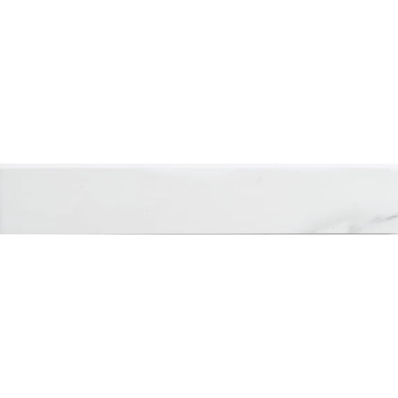 The Tile Life Tmolus 2" x 13" Grey Matte Ceramic Bullnose Tile