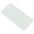 thumbnail image 1 of The Tile Life Urban 3" x 6" Super White Shiny Glass Mosaic Wall Tile 1 Sheet, 1 of 2