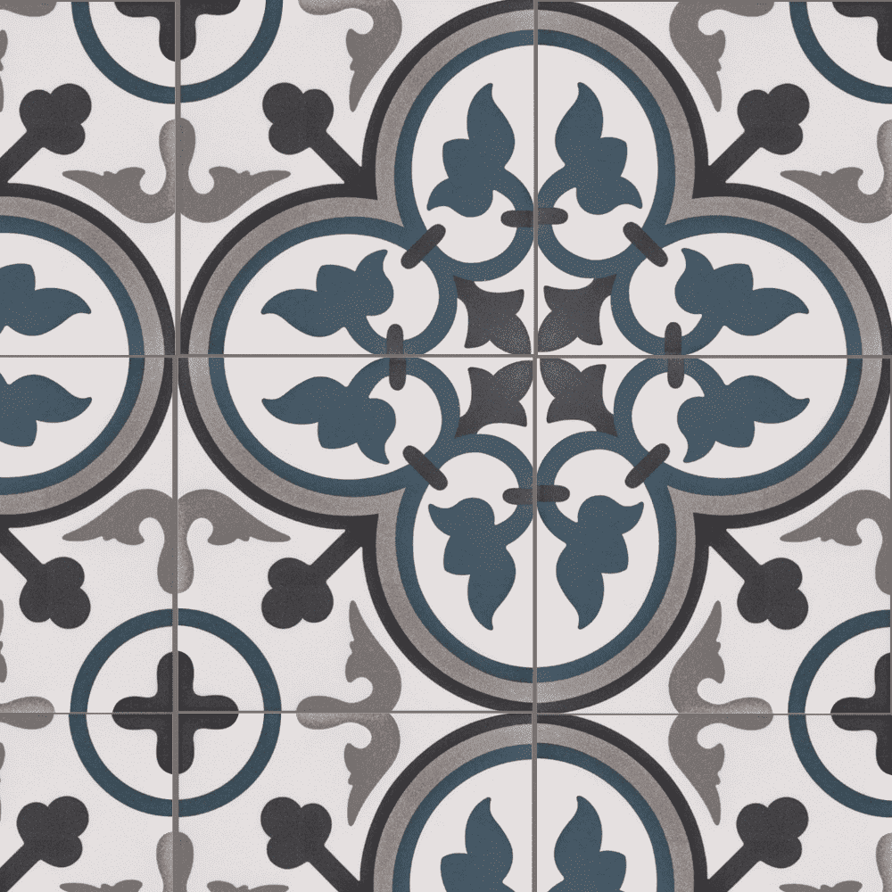 The Tile Life Venice 10" x 10" Sorolla Porcelain Floor and Wall Tile, 16 Piece (10.76 Sq. ft.)