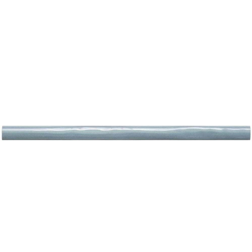 The Tile Life Waverly Ocean Ceramic Pencil Liner Tile - 0.8 x 12 in. - Polished - 1-Piece