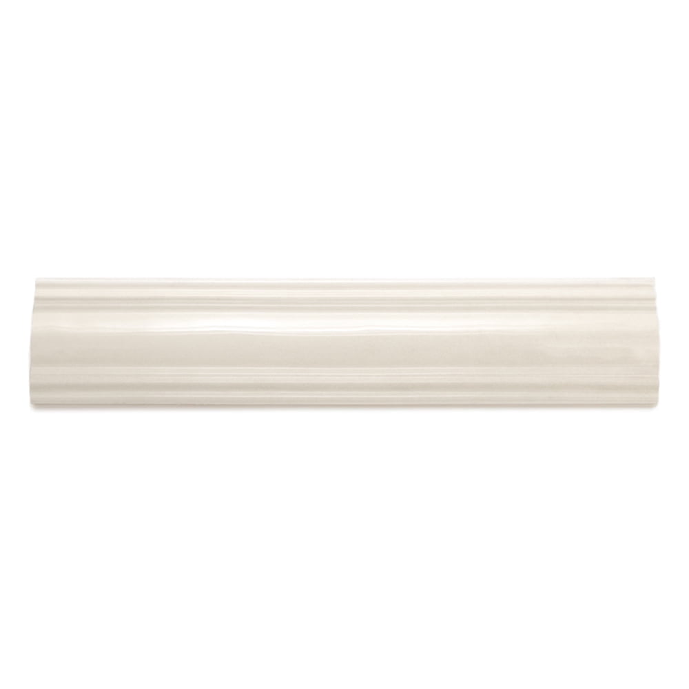 Tile Ril The Tile Life Waverly Porcelain Polished Ceramic Chair Rail Tile, 3 x ...