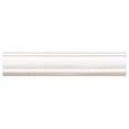 thumbnail image 1 of The Tile Life Waverly White Polished Ceramic Chair Rail Tile, 3 x 12 in, 1-Piece, 1 of 7