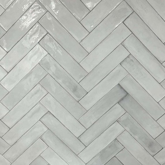 The Tile Life Waverly 3" x 12" White Polished Ceramic Subway Wall Tile 24-Piece