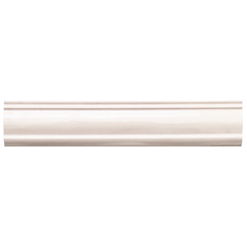 The Tile Life Waverly Porcelain Ceramic Chair Rail Tile - 3 x 12 in. -Polished - 1-Piece