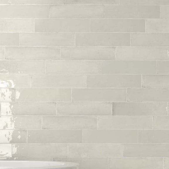 The Tile Life Waverly 3" x 4" Porcelain Polished Ceramic Subway Wall Tile Sample 1-Piece
