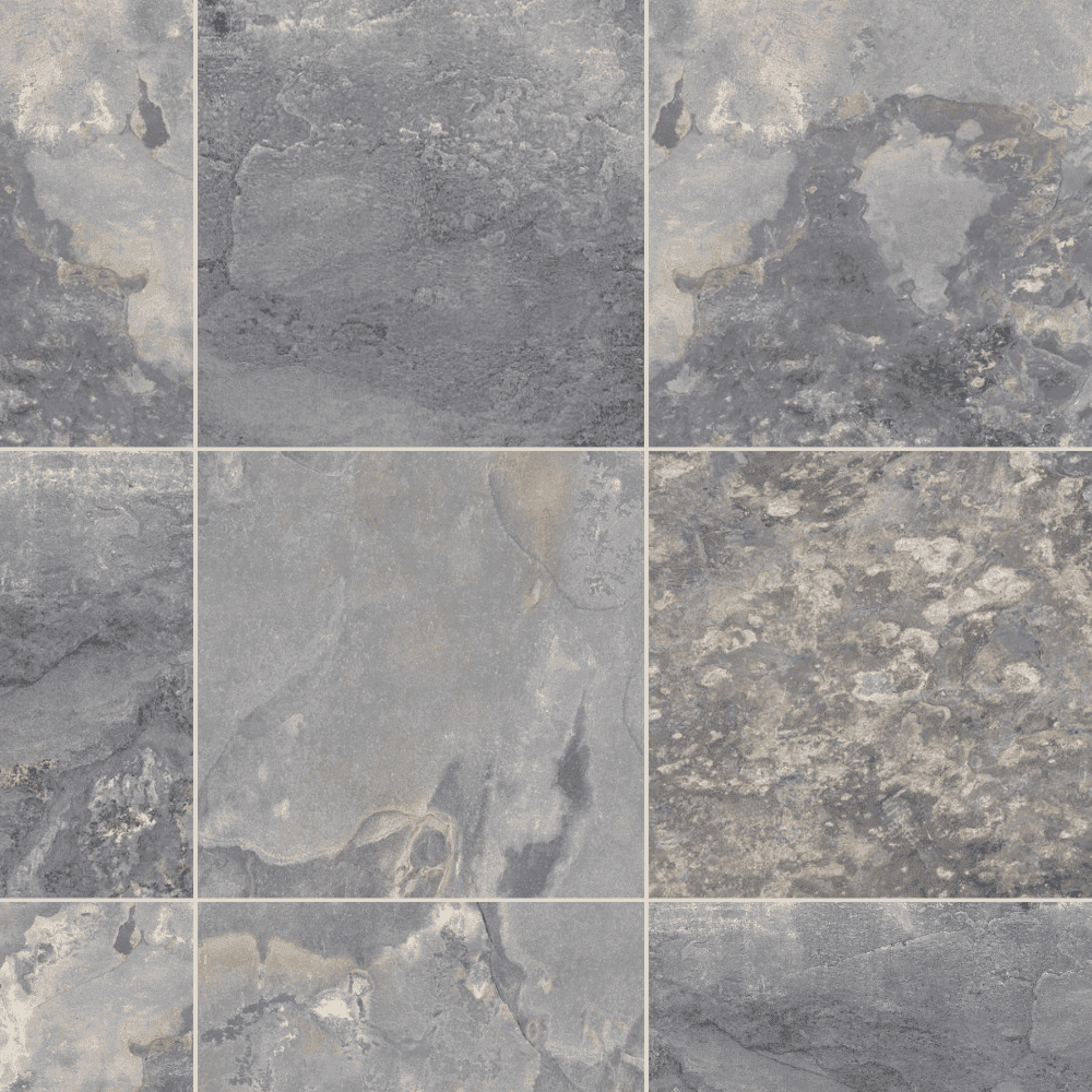 Wells Stone Blue 6" x 6" Matte Porcelain Floor and Wall Tile