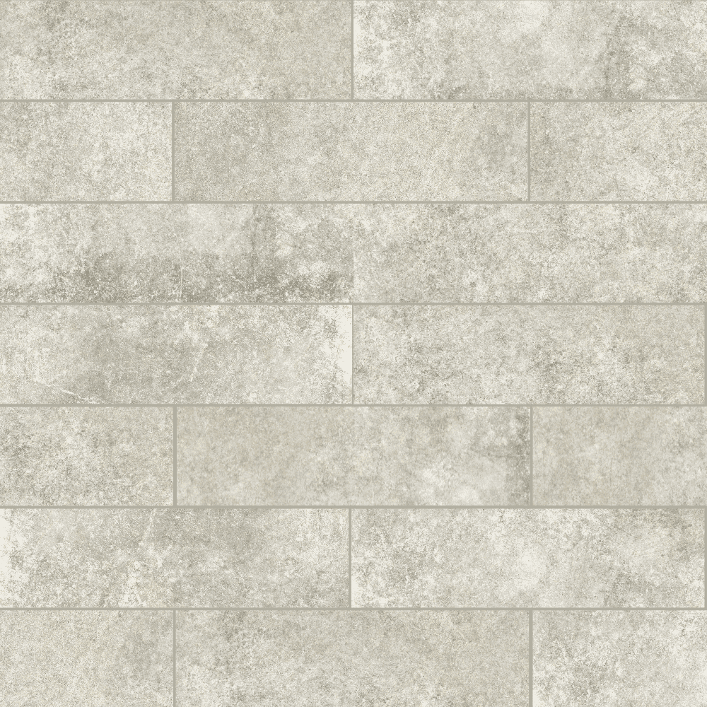 The Tile Life Wilds Bone Porcelain Floor and Wall Tile, 4" x 12", 19-Piece