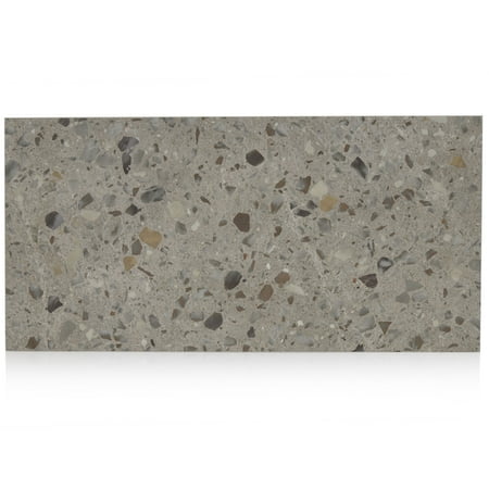 Industry Tile 12x24 Fragment Taupe Matte Porcelain Tile (6x6 Sample Swatch)