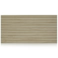 thumbnail image 1 of The Tile Project 12x24 Wood Panel 3D Design Wall Tile - Natural (6x6 Sample Swatch), 1 of 5