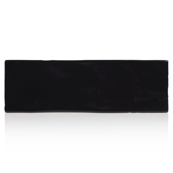 The Tile Project 2.5x8 Tribeca Black Porcelain Wall Tile (1 Sample)
