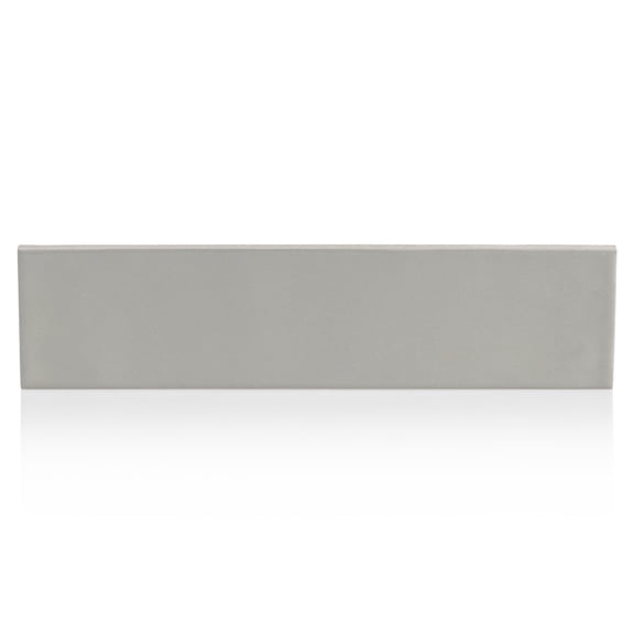 Industry Tile2"x10" Modern Brick Porcelain Gray Shiny Floor/Wall Tile (1 Sample)