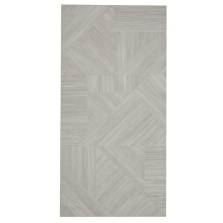 The Tile Project 24x48 Designer 3d Wood Look Porcelain Tile-Gray (15.5 Sq. ft./Box)