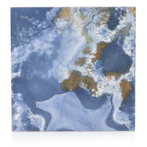 Industry Tile 6"x6" Cross Seas Blue Porcelain Pool Wall Tile (1 Sample)