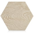 thumbnail image 1 of The Tile Project 8x10 Woodside Hexagon Porcelain Beige Floor/Wall Tile (1 Sample), 1 of 7