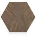 thumbnail image 1 of The Tile Project 8x10 Woodside Hexagon Porcelain Oak Floor/Wall Tile (1 Sample), 1 of 5