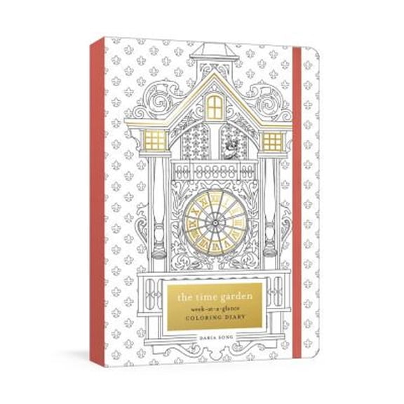 Pre-Owned The Time Garden Week-at-a-Glance Coloring Diary (Time Adult Coloring Books) (Unknown) 0451497511 9780451497512