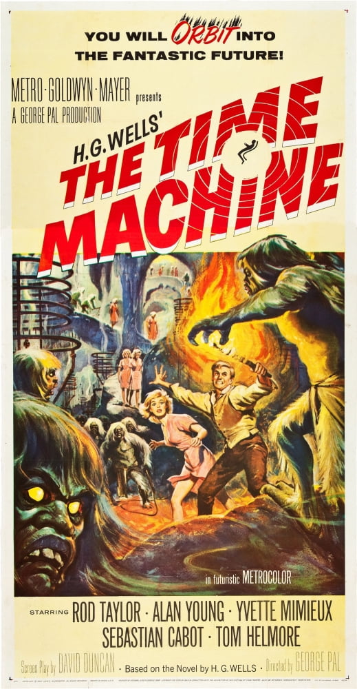 The Time Machine Canvas Art - (24 x 36)