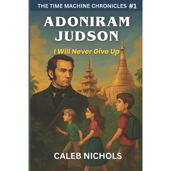The Time Machine Chronicles Adoniram Judson: I Will Never Give Up: (The Time Machine Chronicles Book 1), Book 1, (Paperback)